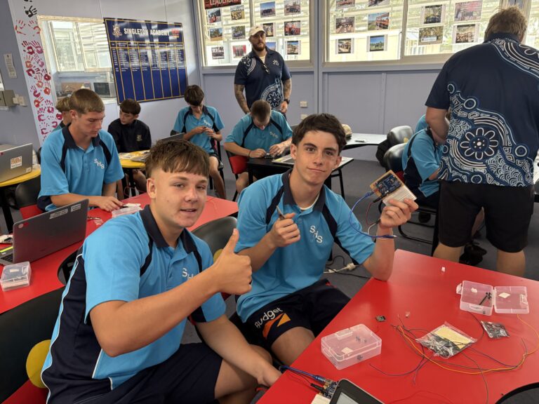 Singleton Boys Get Hands On with Deadly Coders